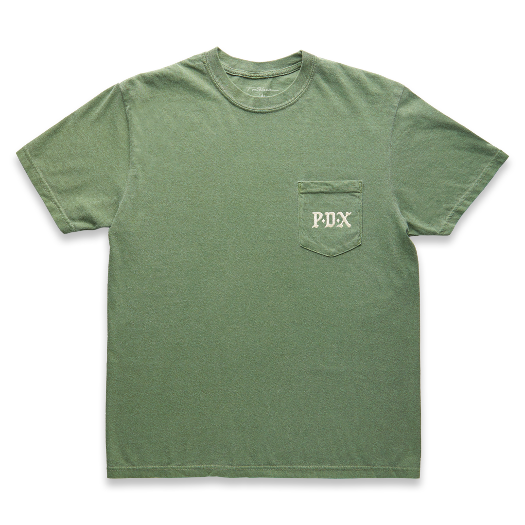 UPROCK P. TEE - WASHED GREEN (PREORDER)