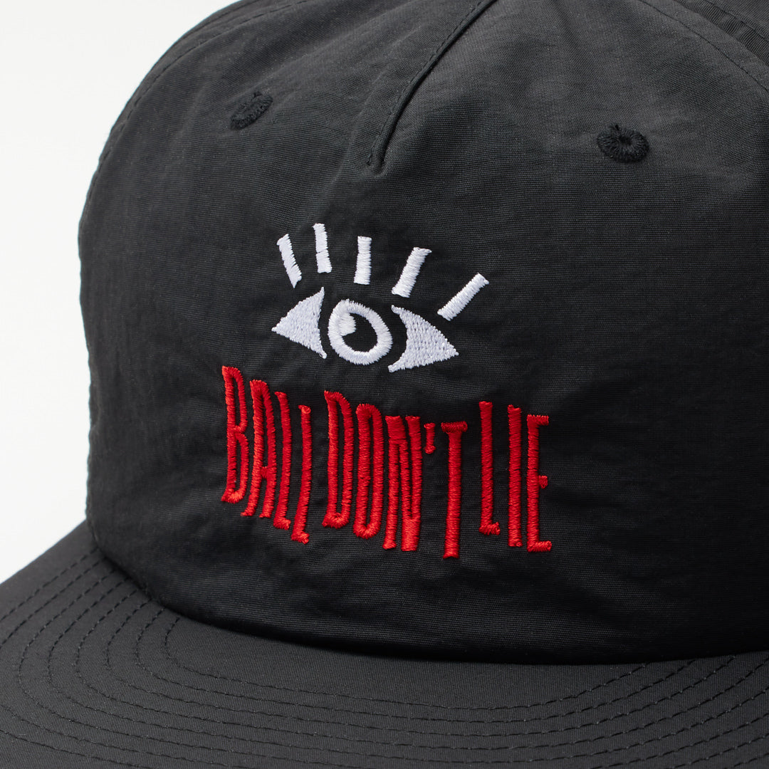 PREMONITION NYLON CAP - BLACK