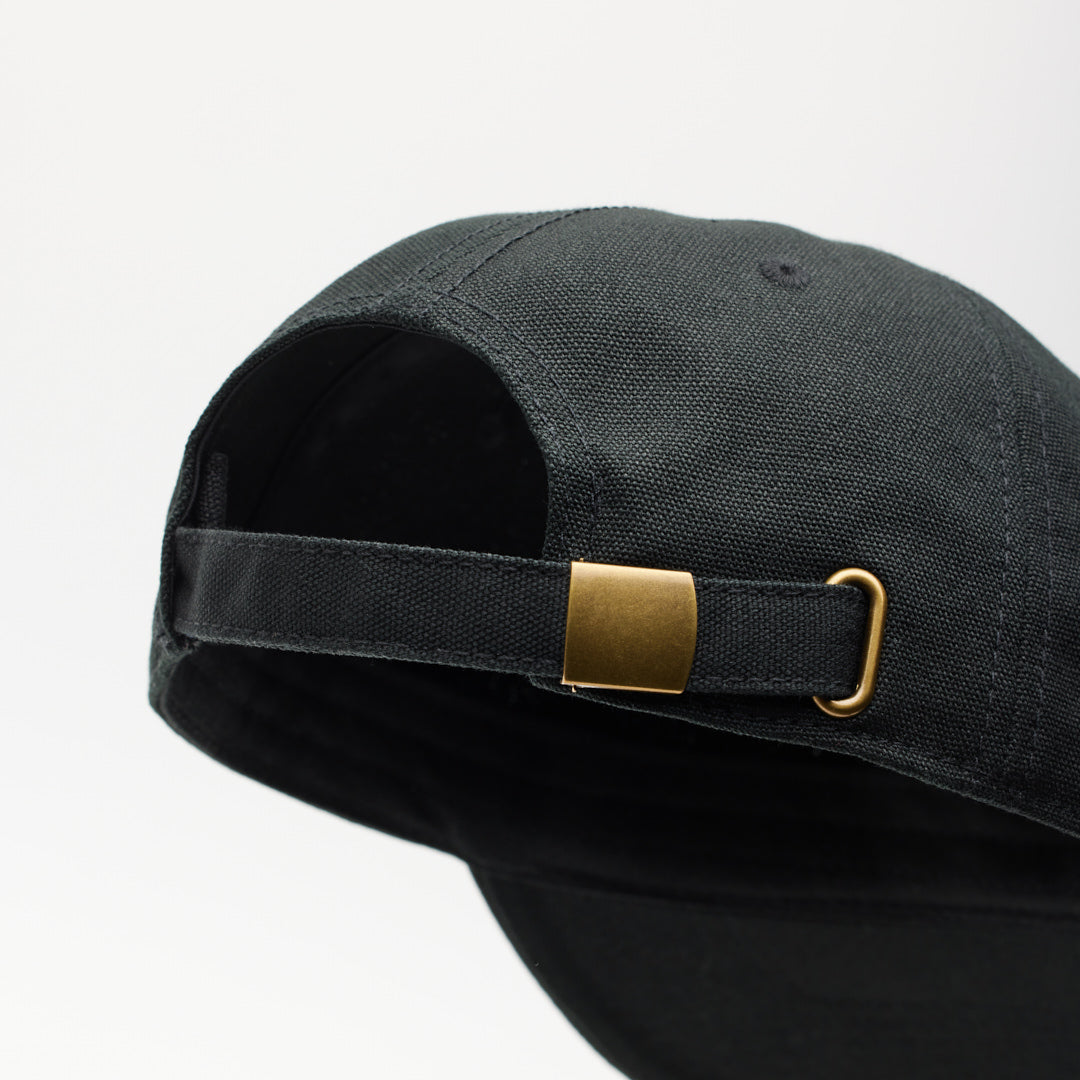 CIVIC CANVAS CAP - BLACK (PREORDER)