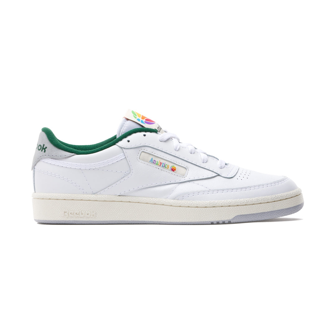 ANALYTICS SHOES - WHITE/GREEN