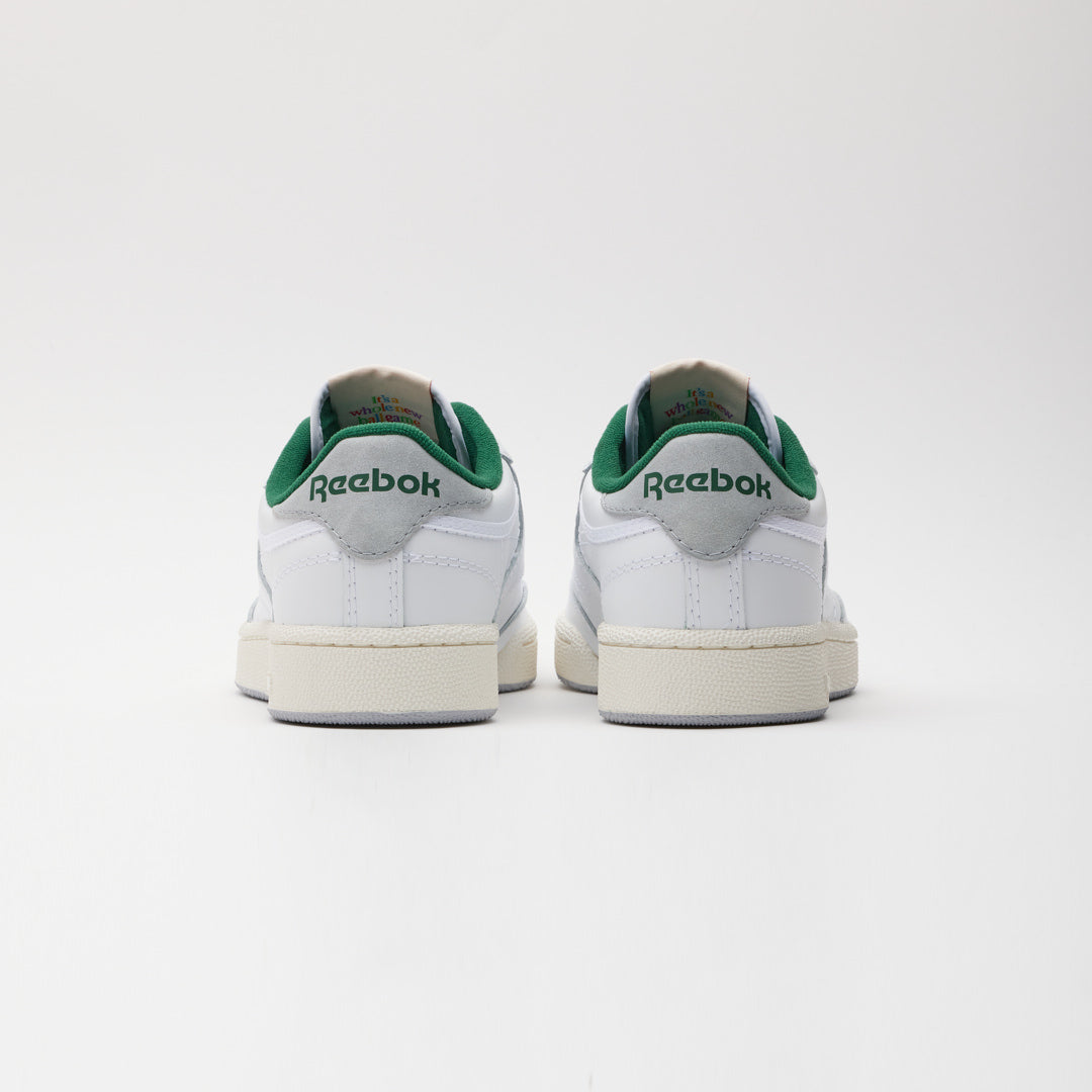 ANALYTICS SHOES - WHITE/GREEN