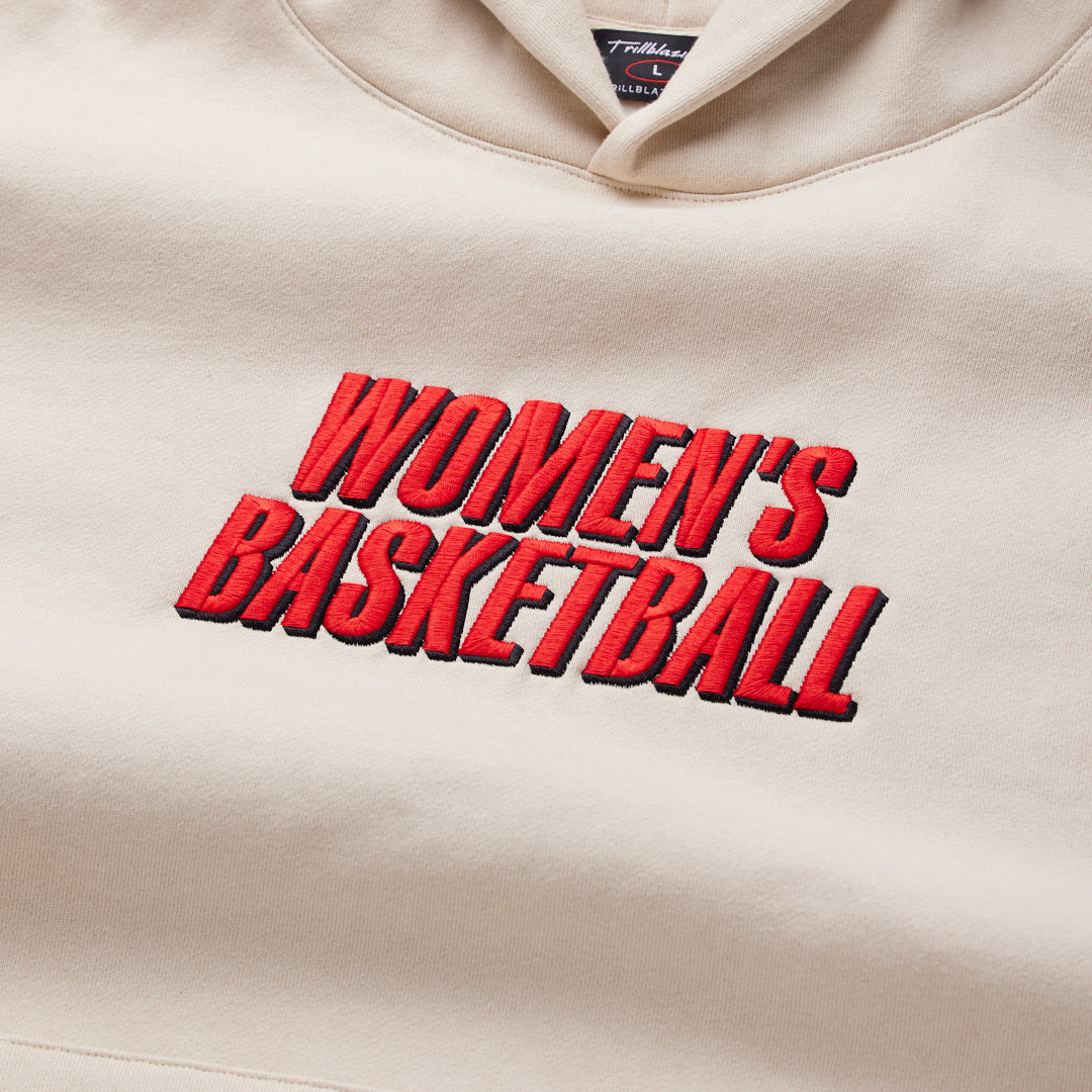 W. HOOPS HOODIE - NATURAL