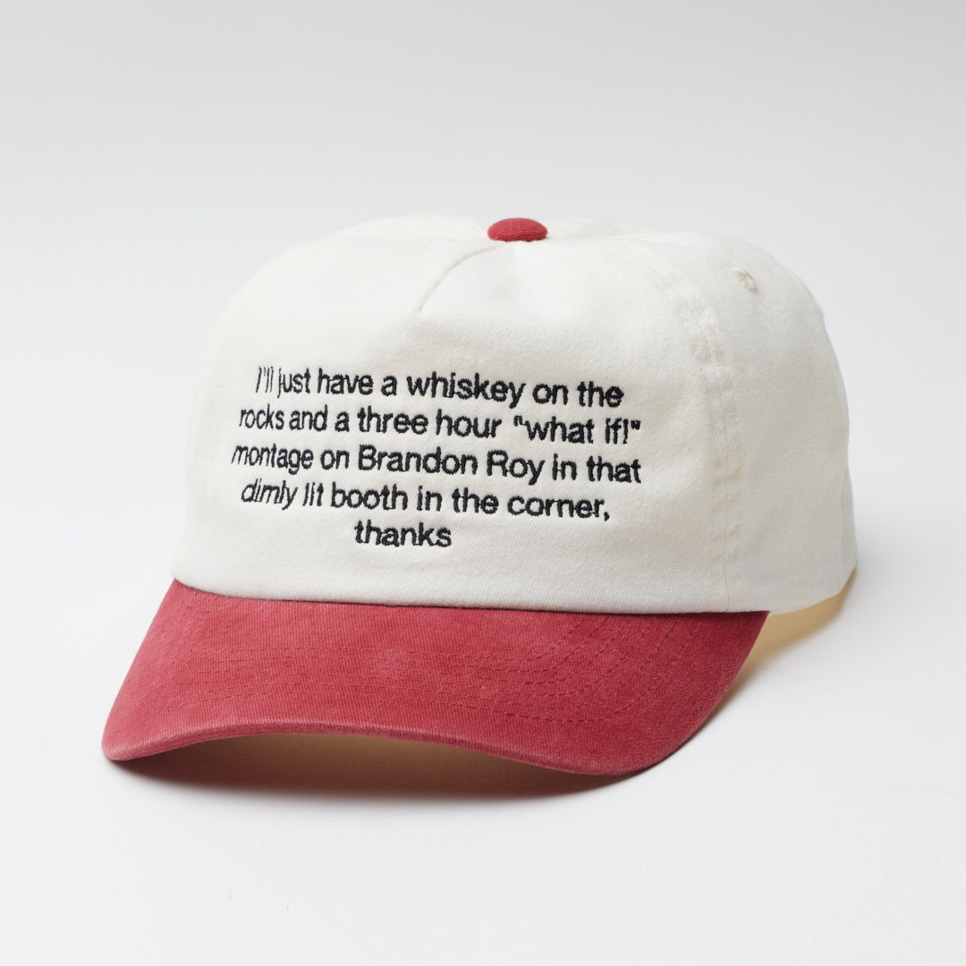 TB x NKB MONTAGE CAP - NAT/RED (PREORDER)
