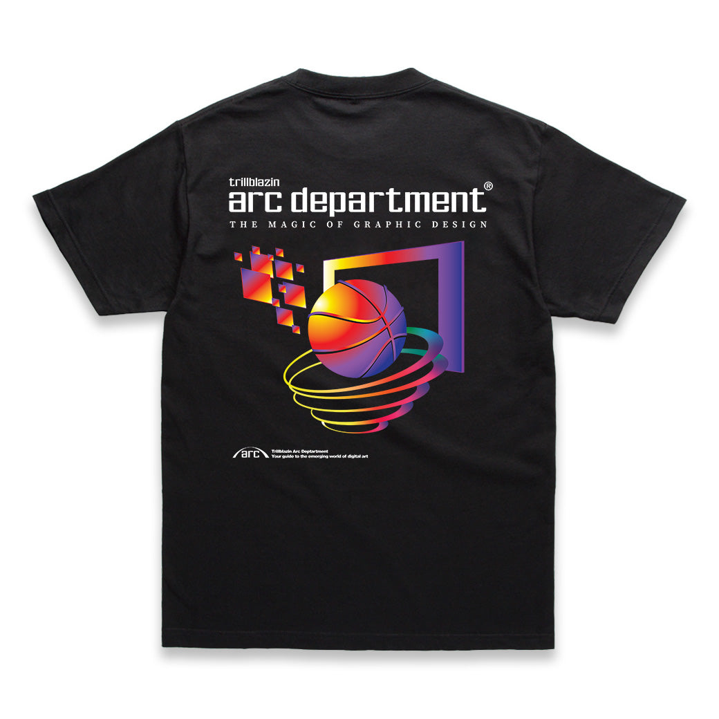 ARC DEPARTMENT TEE - BLACK