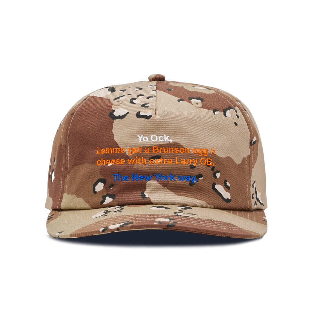 THE NEW YORK WAY CAP - DESERT CAMO (PREORDER)