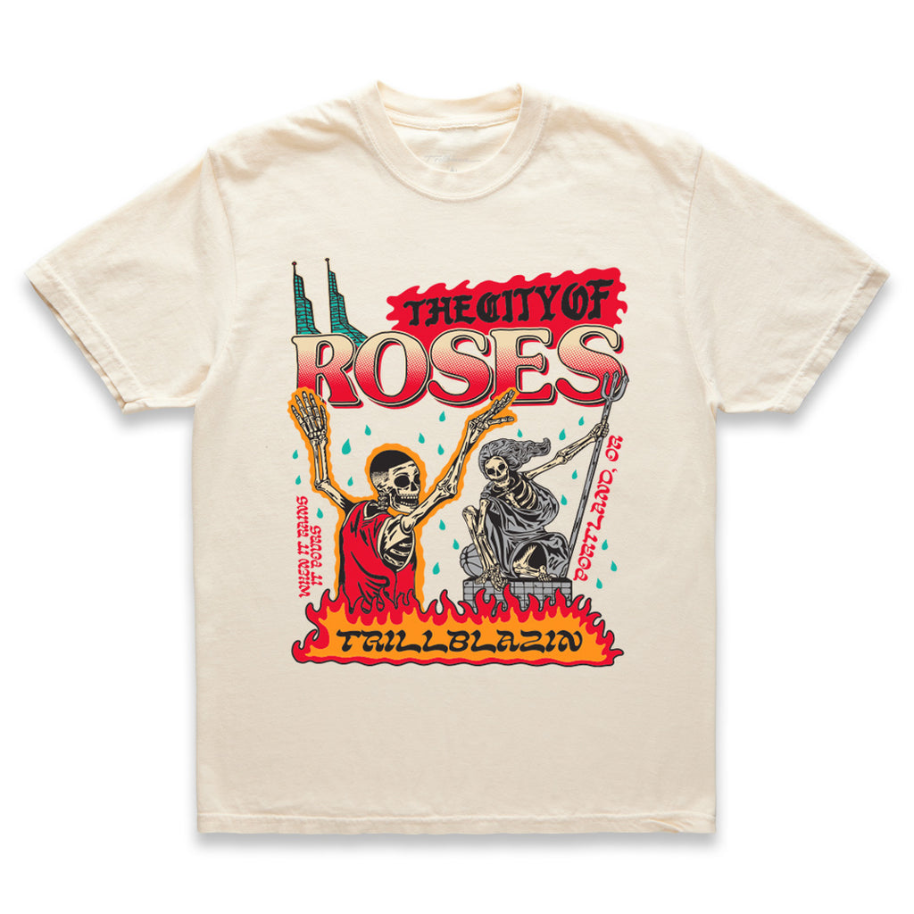 THE CITY TEE - NATURAL - TRILLBLAZIN