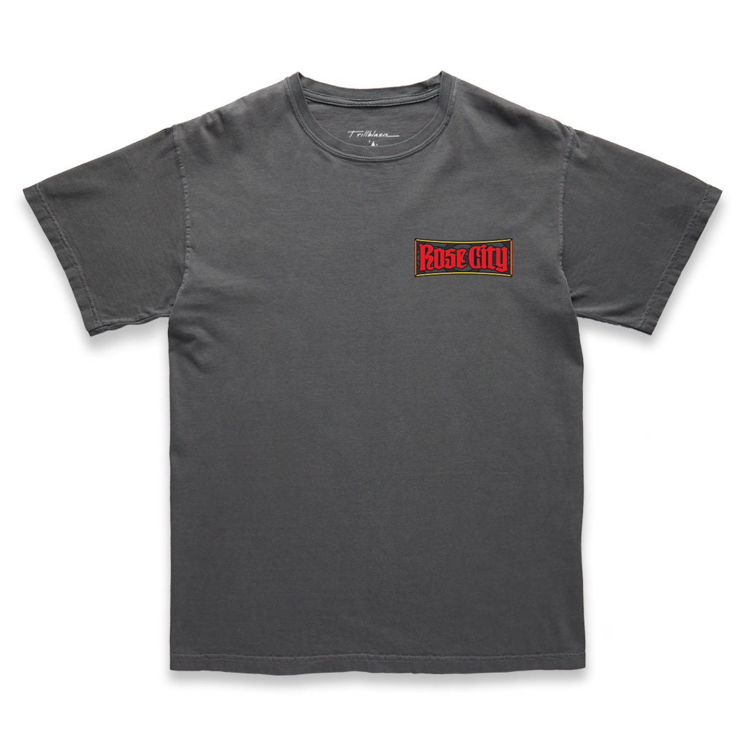 GLASS TEE - WASHED GREY