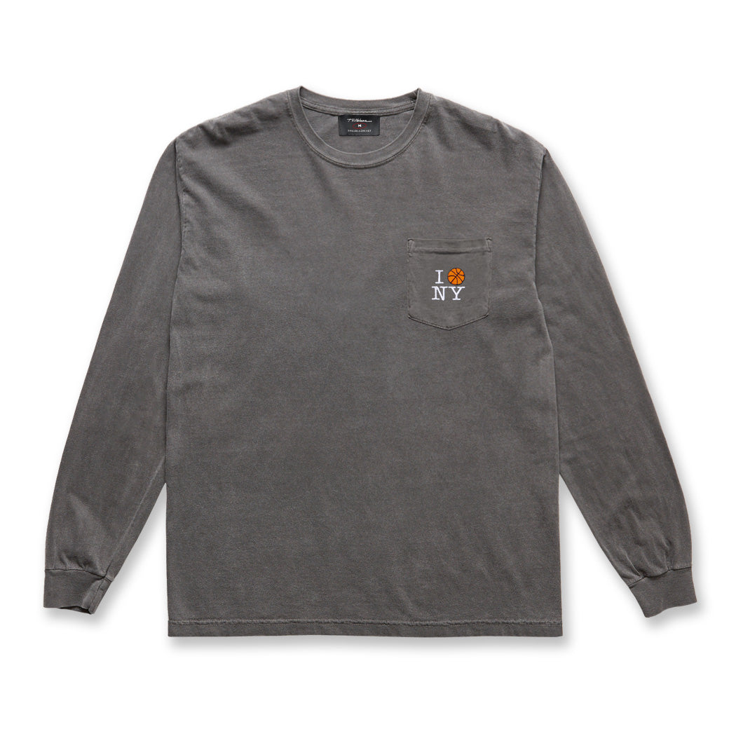 BALL NY L/S POCKET - SMOKE (PREORDER)
