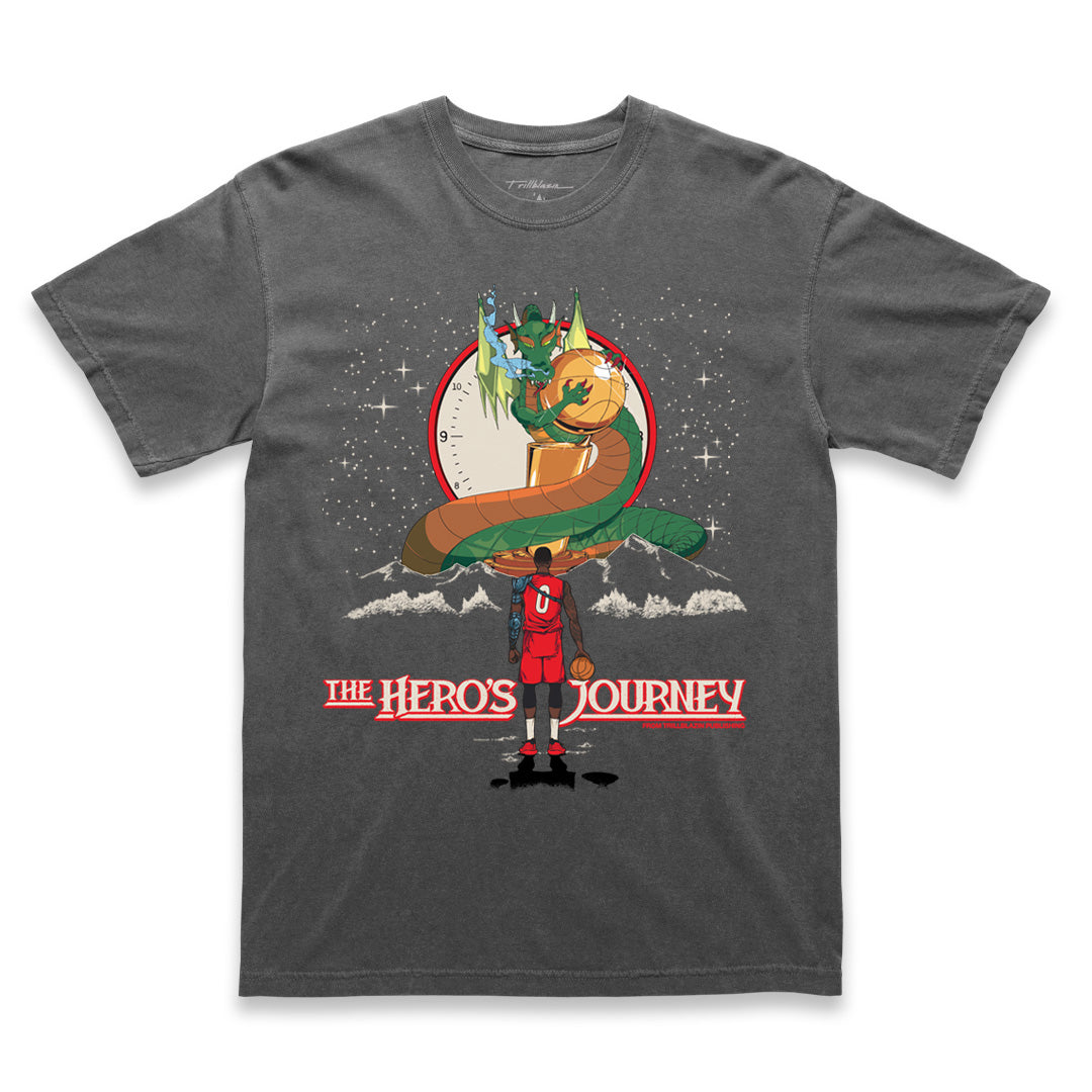 JOURNEY TEE - WASHED GREY (PREORDER)