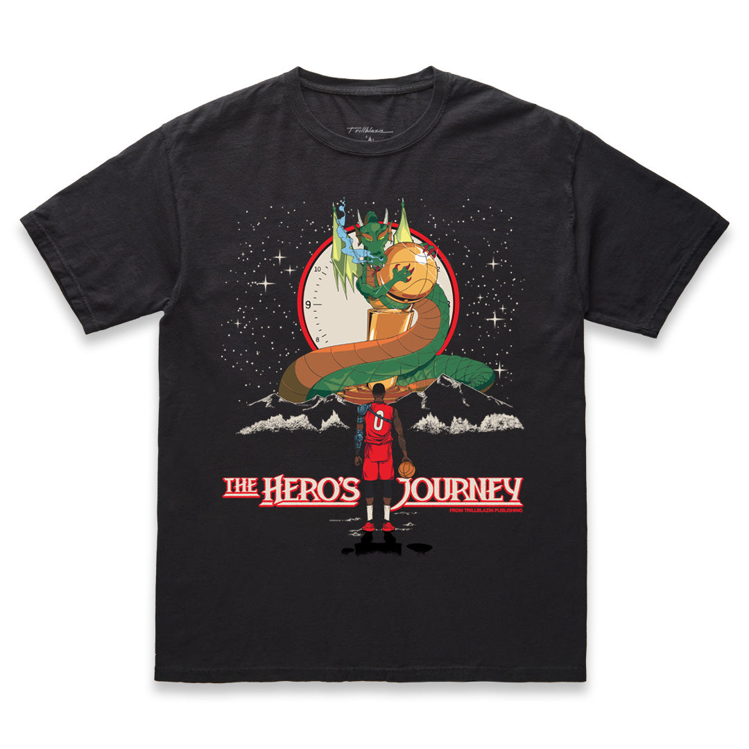 JOURNEY TEE - WASHED BLACK (PREORDER)