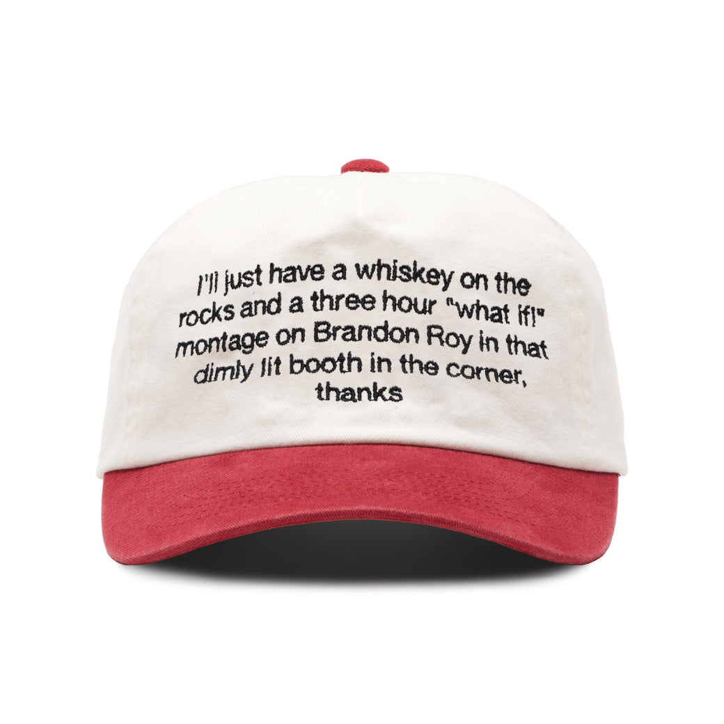 TB x NKB MONTAGE CAP - NAT/RED (PREORDER)