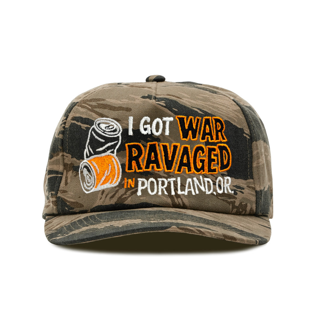 RAVAGED CAP - TIGER CAMO (PREORDER)