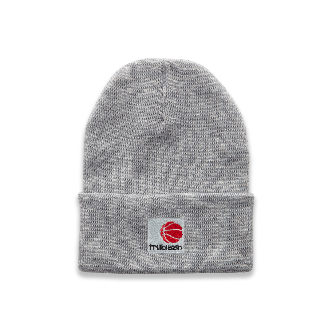 WORK BEANIE - HEATHER GREY