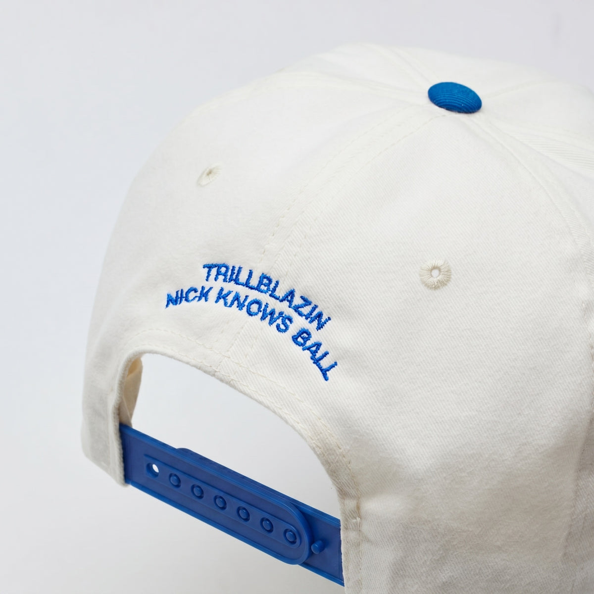 TB x NKB BACON EGG CHEESE CAP - NAT/BLUE (PREORDER)