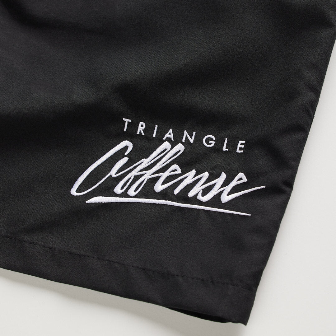 TRIANGLE NYLON SHORTS - BLACK (UN)