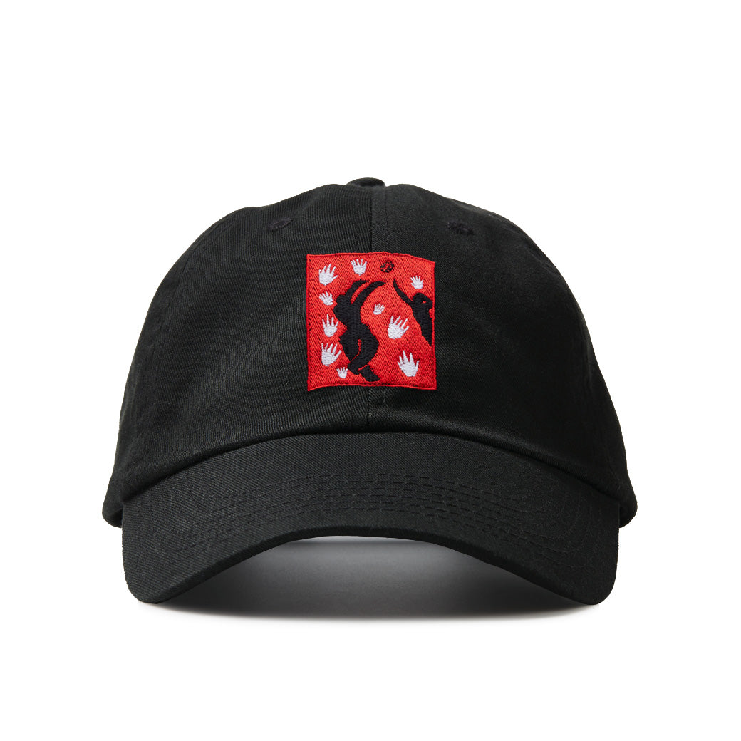 COLLAGE DAD CAP - BLACK (UN)