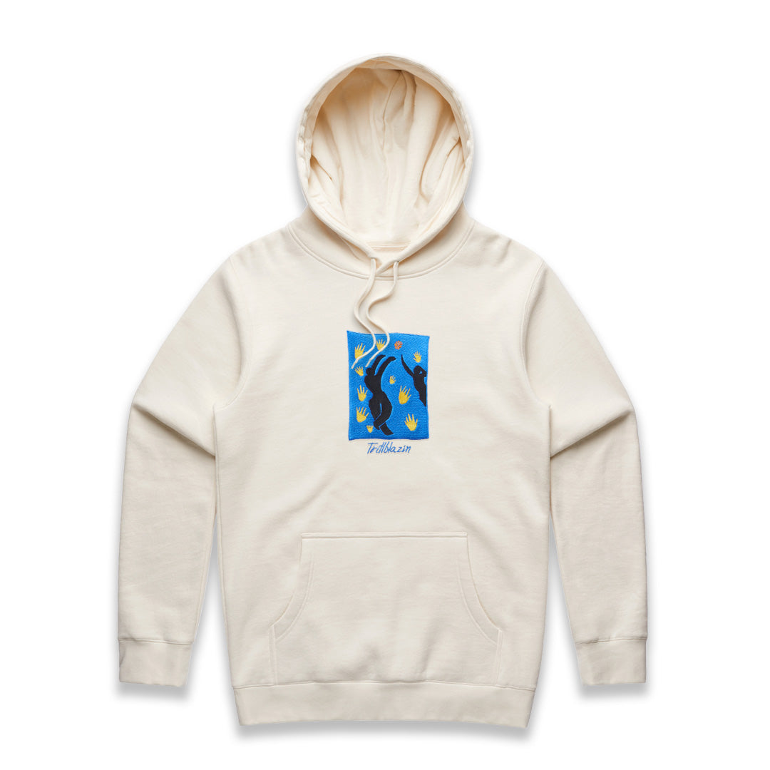 COLLAGE HOODIE - NATURAL (UN) - TRILLBLAZIN