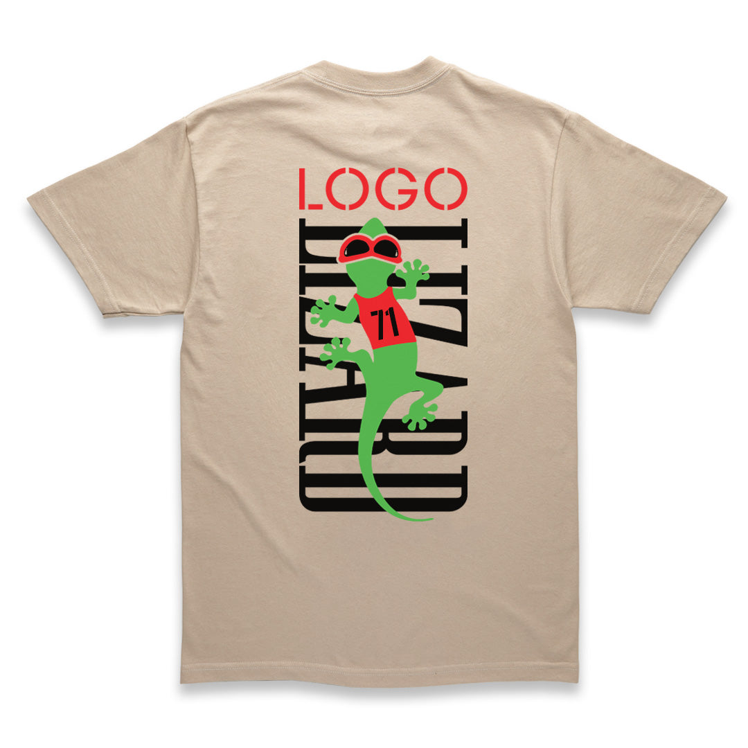 LOGO 71ZARD TEE - SAND