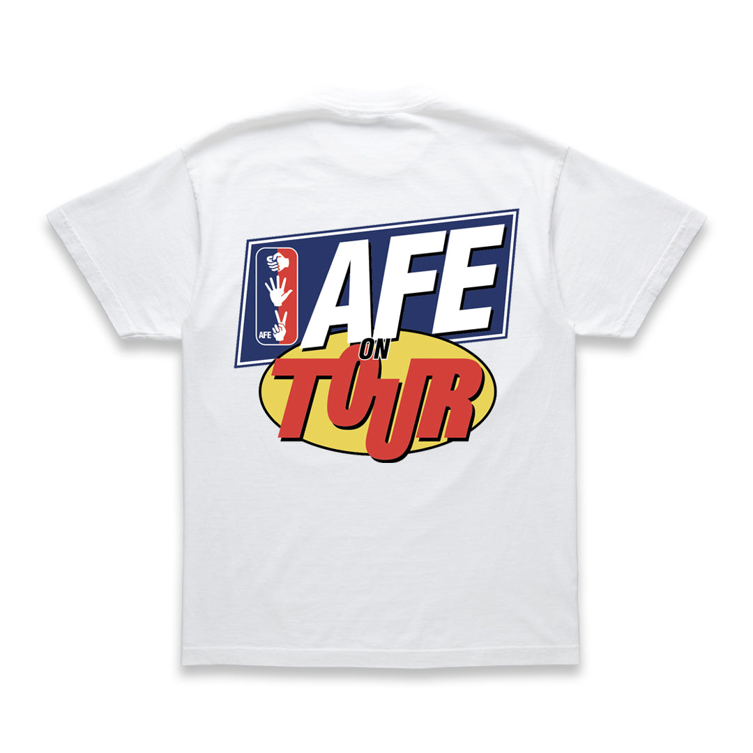 AFE ON TOUR TEE - WHITE